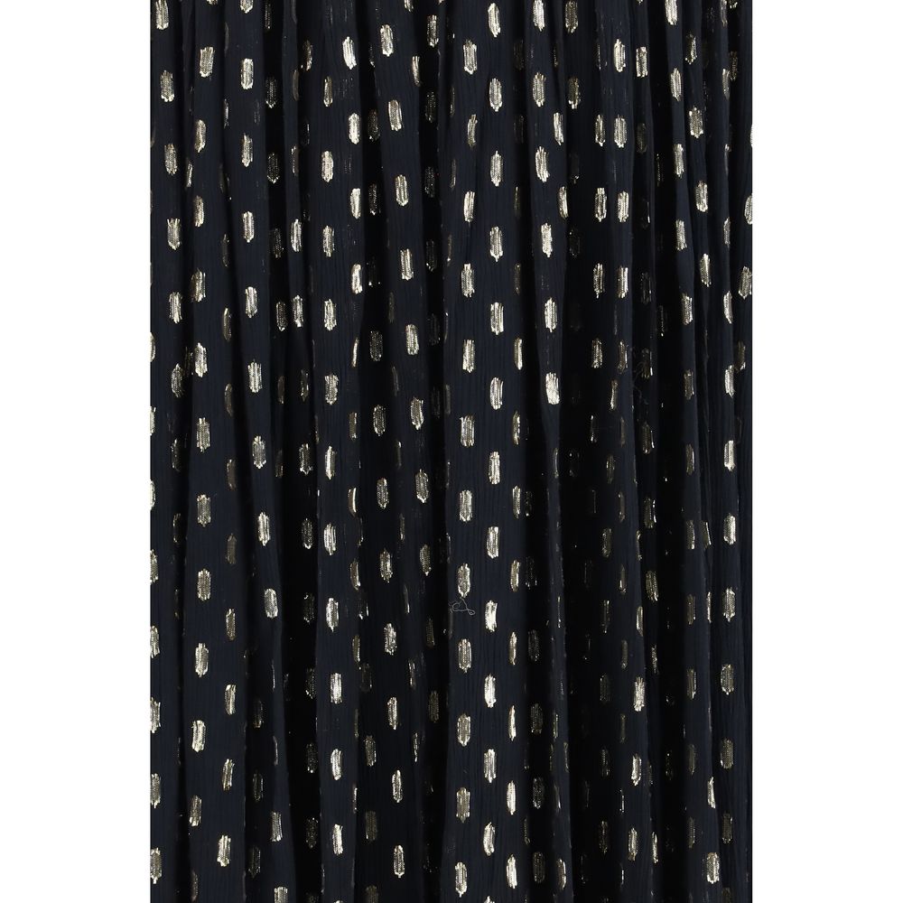 Zimmermann Black Viscose Long Women's Dress