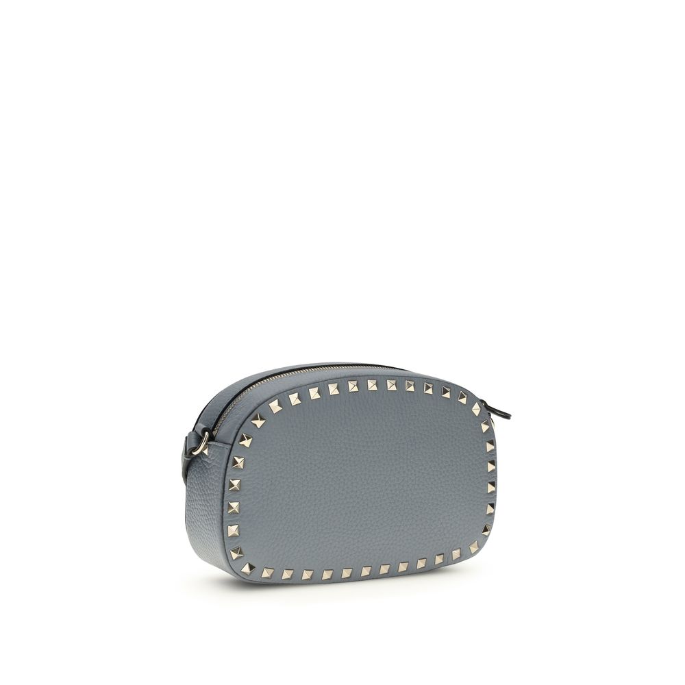 Valentino Garavani Blue Calf Leather Bos Taurus Shoulder Women's Bag