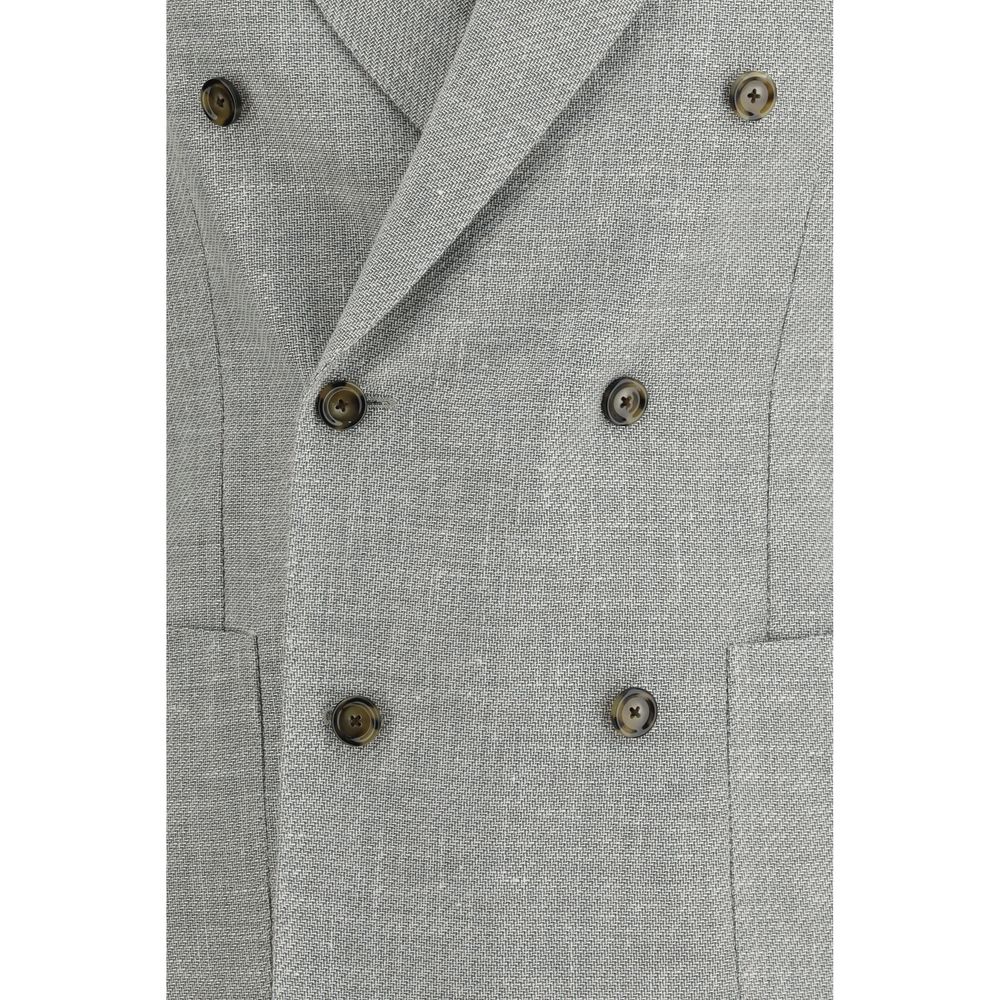 Lardini Bicolor Wool Men's Blazer