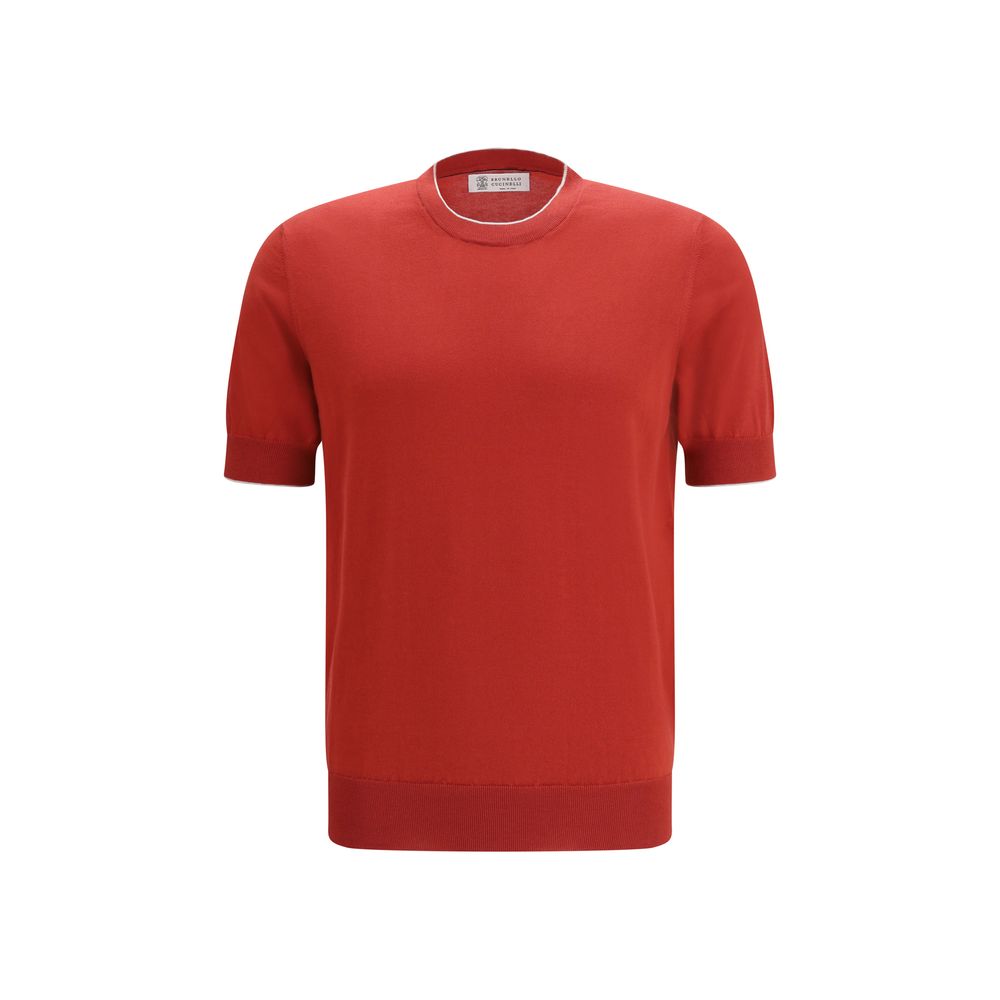 Brunello Cucinelli Multicolor Cotton Men's T-Shirt