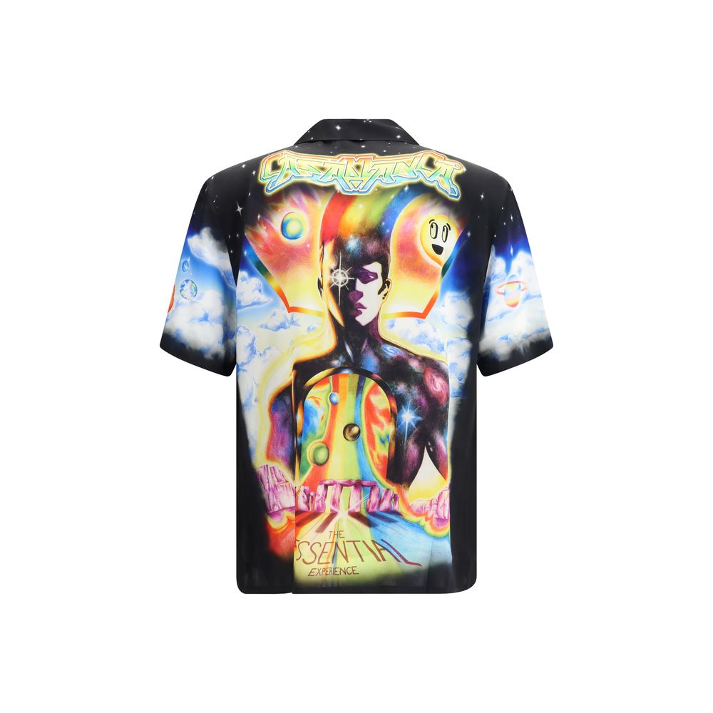 Casablanca Multicolor Silk Men's Shirt