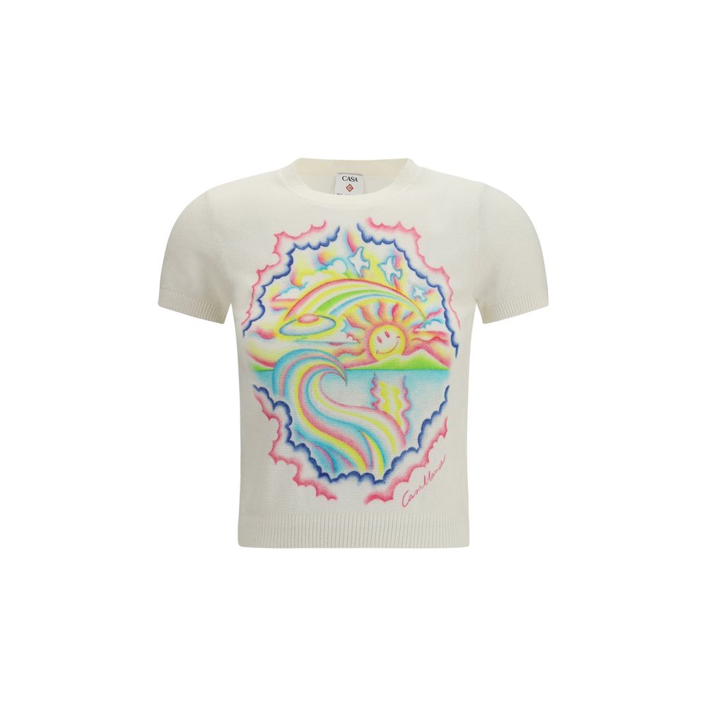 Casablanca Multicolor Cotton Women's T-Shirt