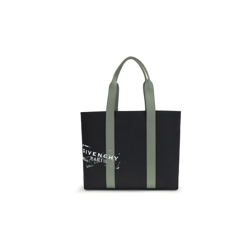 Givenchy Black Cotton Shoulder Men's Bag