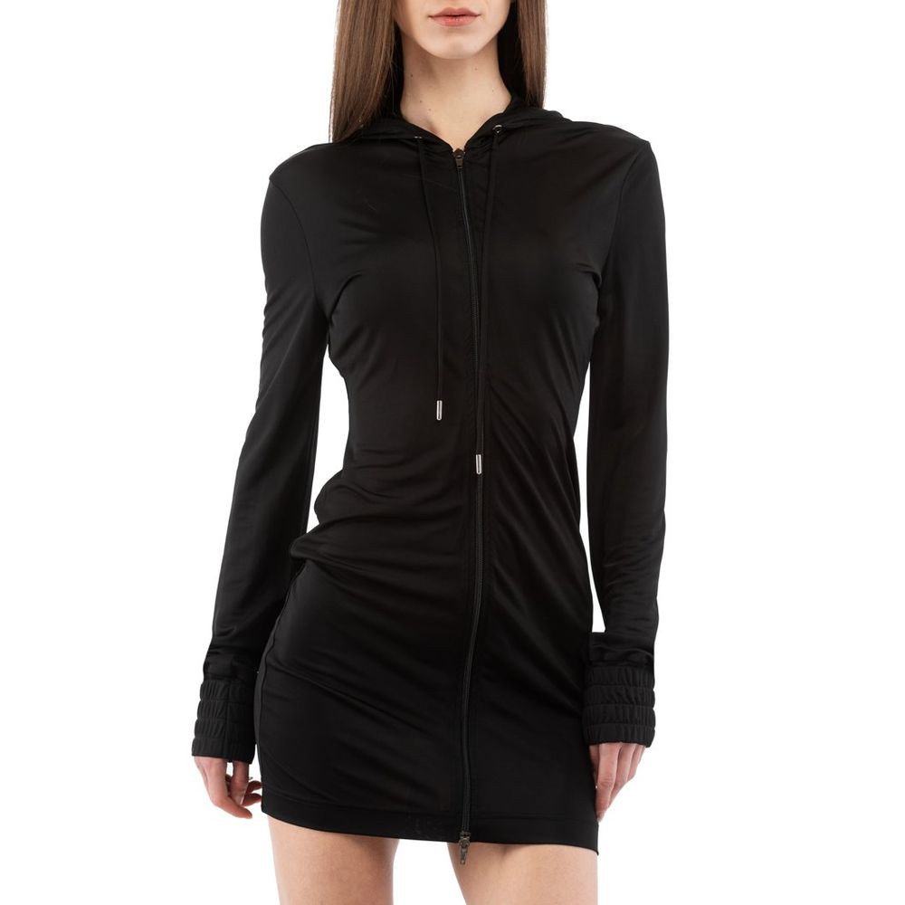 Moschino Black Viscose Casual Women's Dress