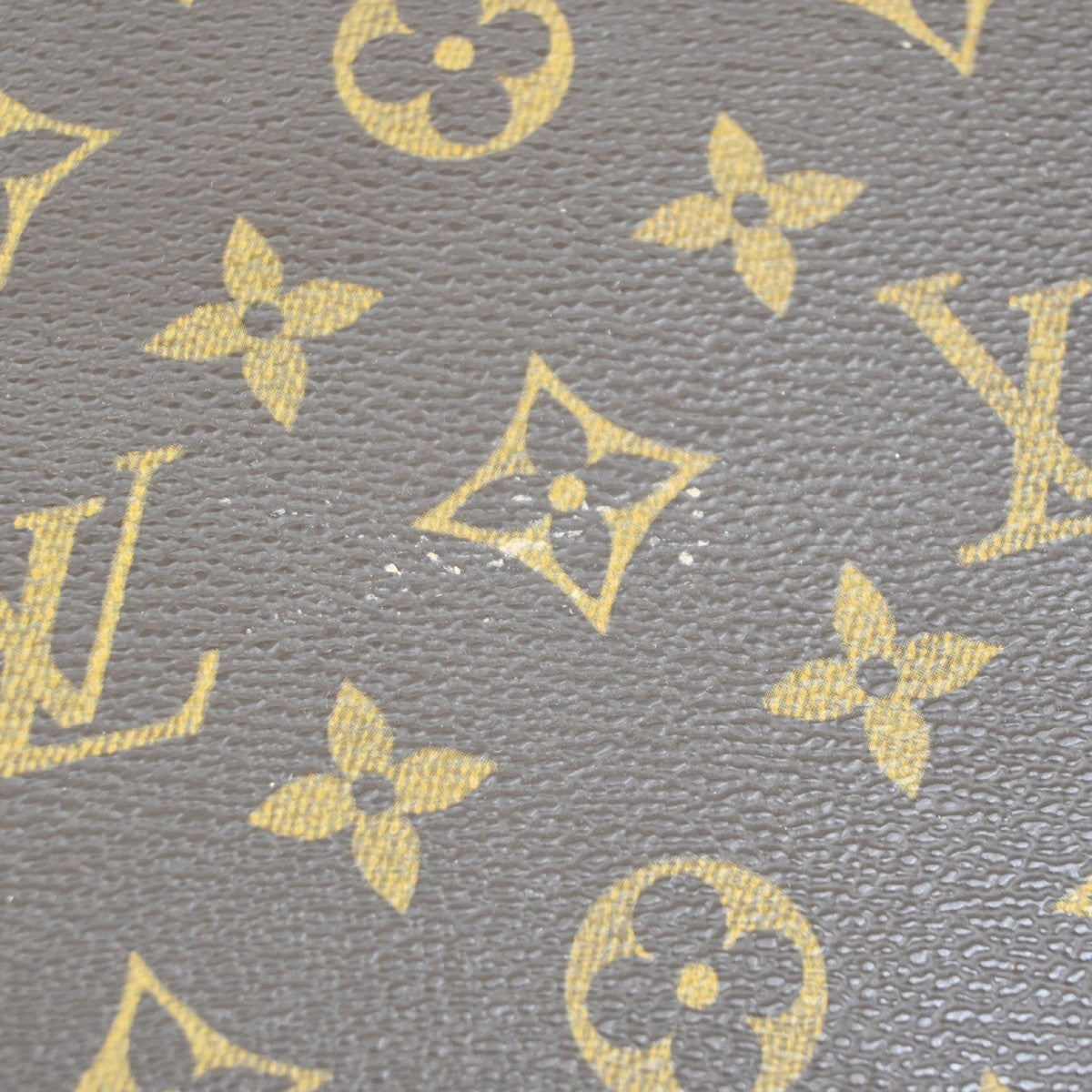 Louis Vuitton Deauville Monogram Brown Canvas Handbag (Pre-Owned)