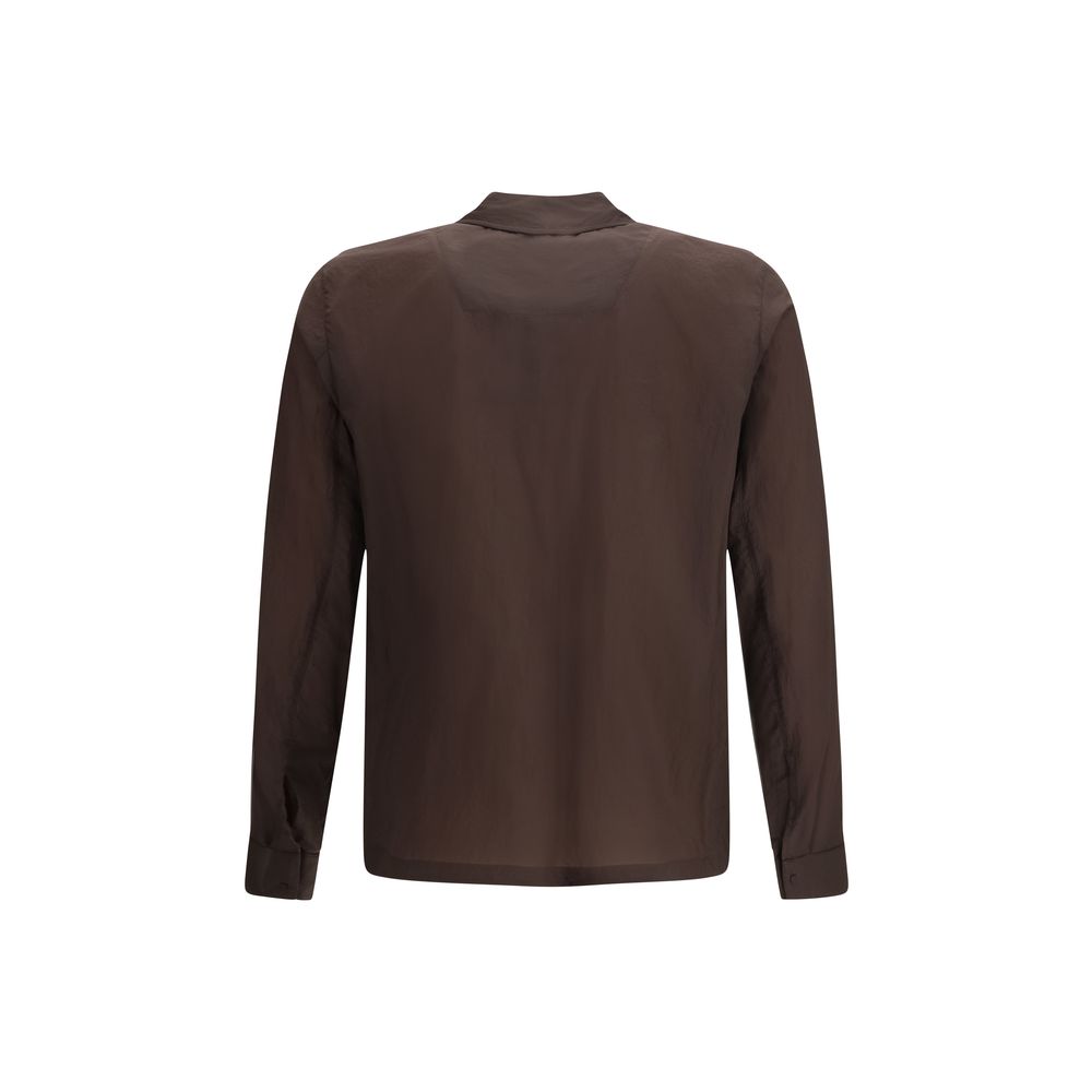 Herno Brown Polyamide Men's Shirt