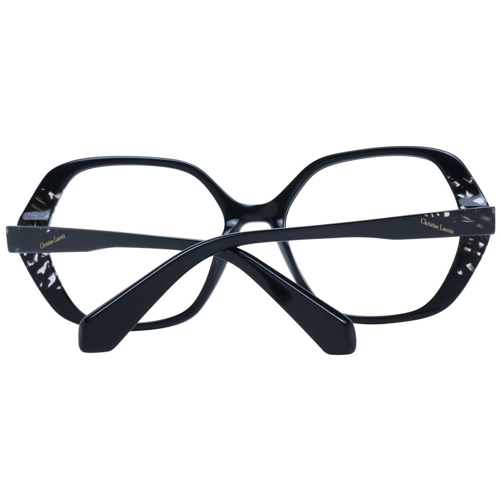 Christian Lacroix Black Acetate Glasses Women's (Frames)