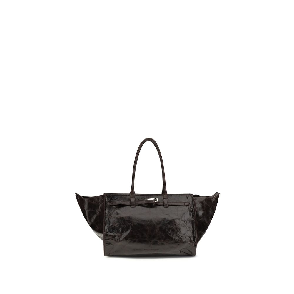 Benedetta Bruzziches Brown Calf Leather Bos Taurus Shoulder Women's Bag
