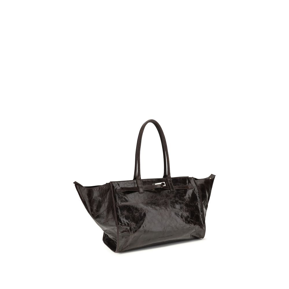Benedetta Bruzziches Brown Calf Leather Bos Taurus Shoulder Women's Bag