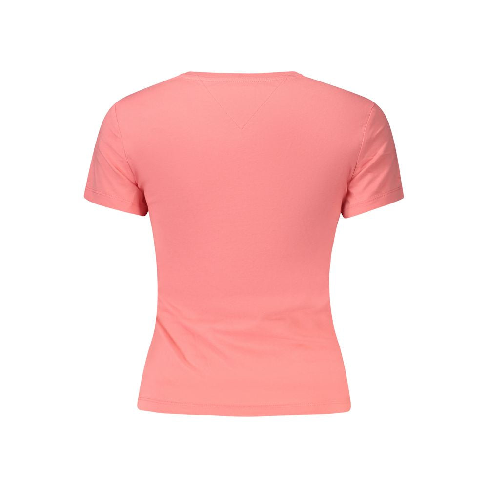 Tommy Hilfiger Pink Cotton Women's Women's T-Shirt