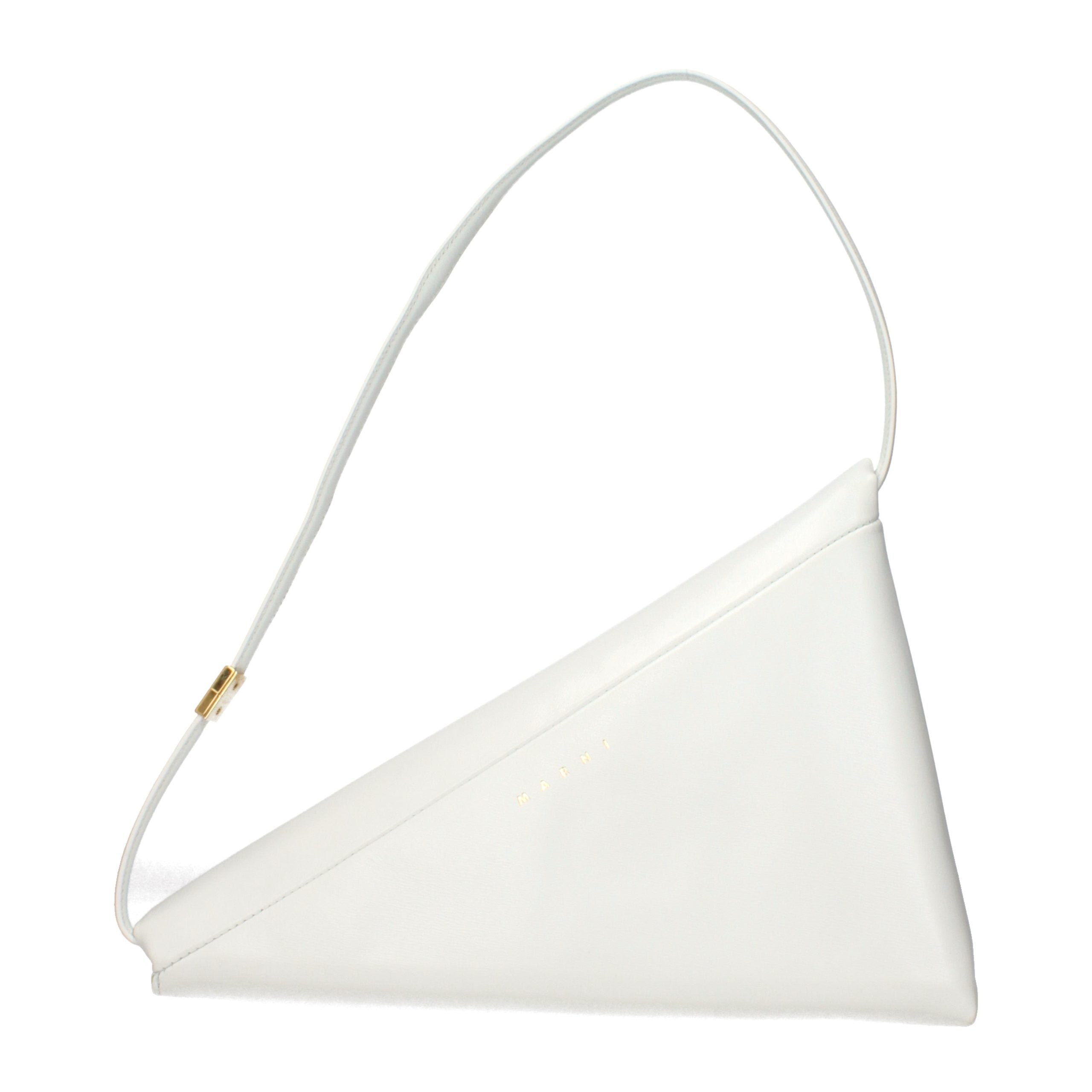 Marni White Leather Shoulder Women's Bag