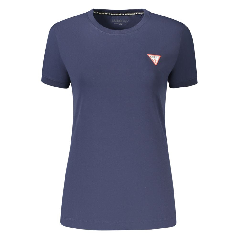 Guess Jeans Blu Cotton Women's Women's T-Shirt