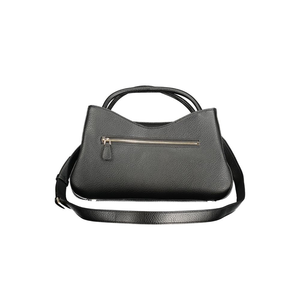 Guess Jeans Black Polyurethane Women Women's Handbag