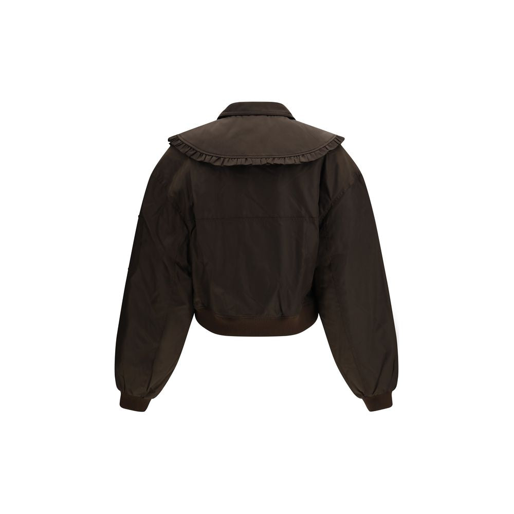 Ganni Bicolor Polyamide Women's Bomber