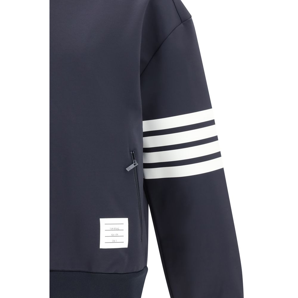 Thom Browne Blue Viscose Men's Bomber