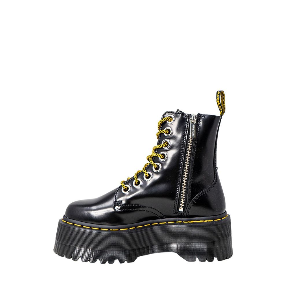 Dr. Martens Black Leather Lace-Up Women's Boots