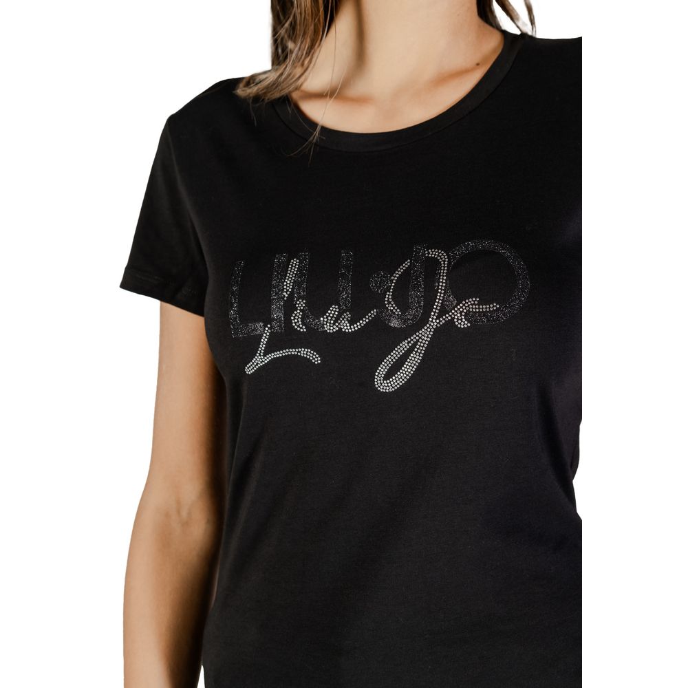 Liu Jo Black Cotton Women's T-Shirt