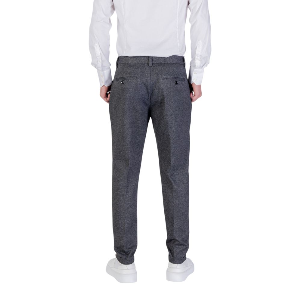 Antony Morato Gray Polyester Skinny Men's Pants