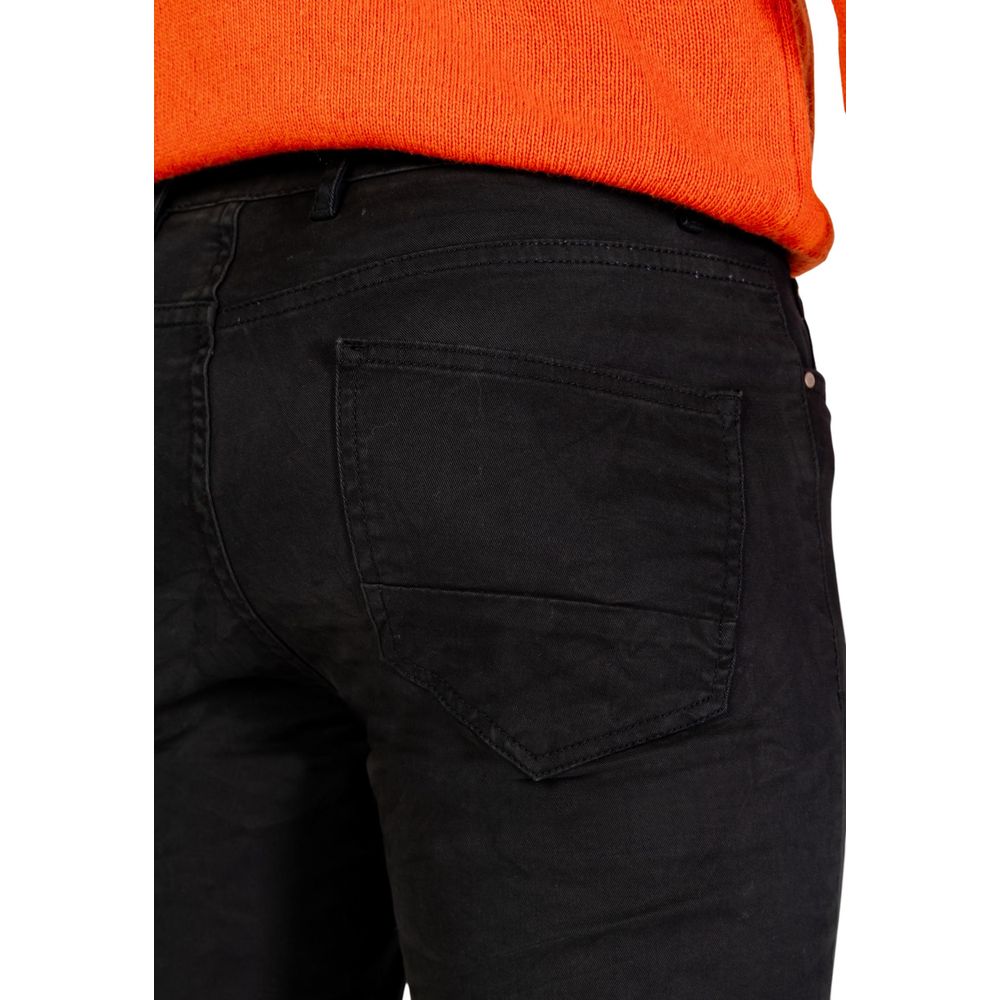 Borghese Gray Cotton Skinny Men's Pants