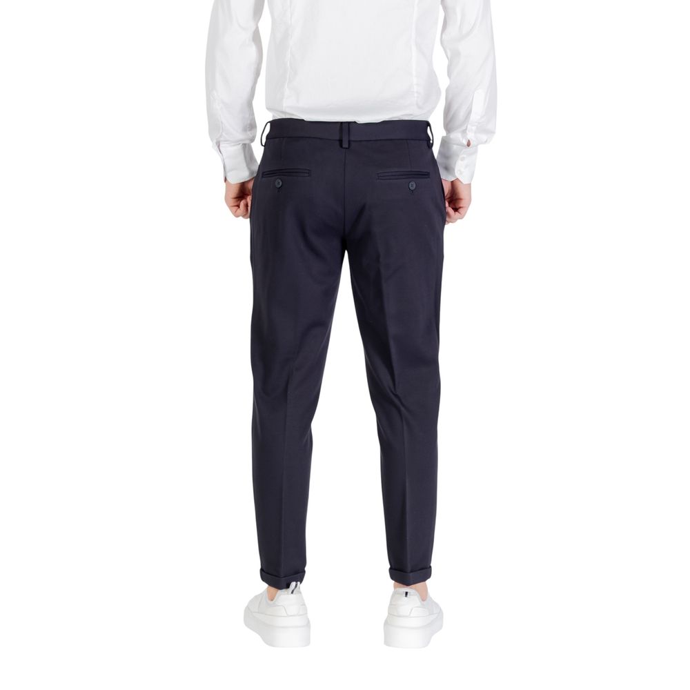 Antony Morato Blue Viscose Dress Men's Pants
