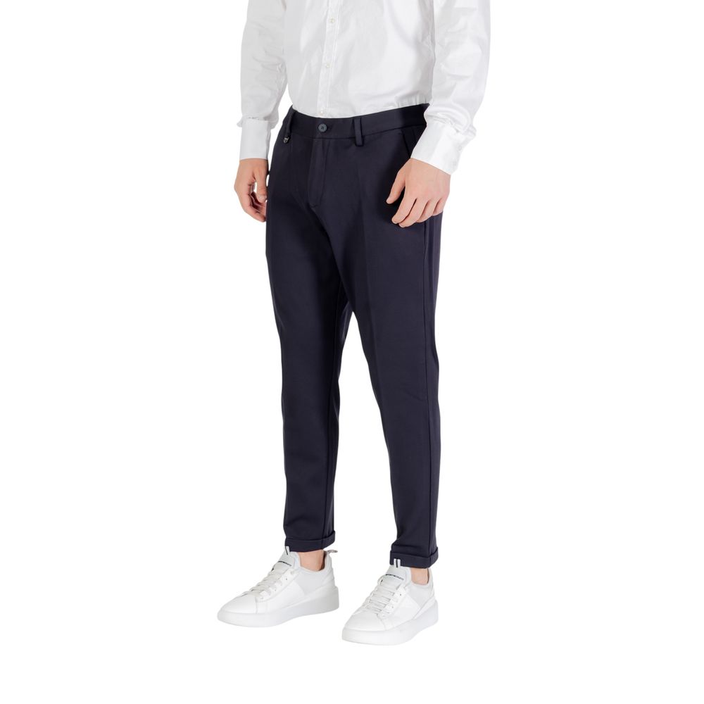 Antony Morato Blue Viscose Dress Men's Pants