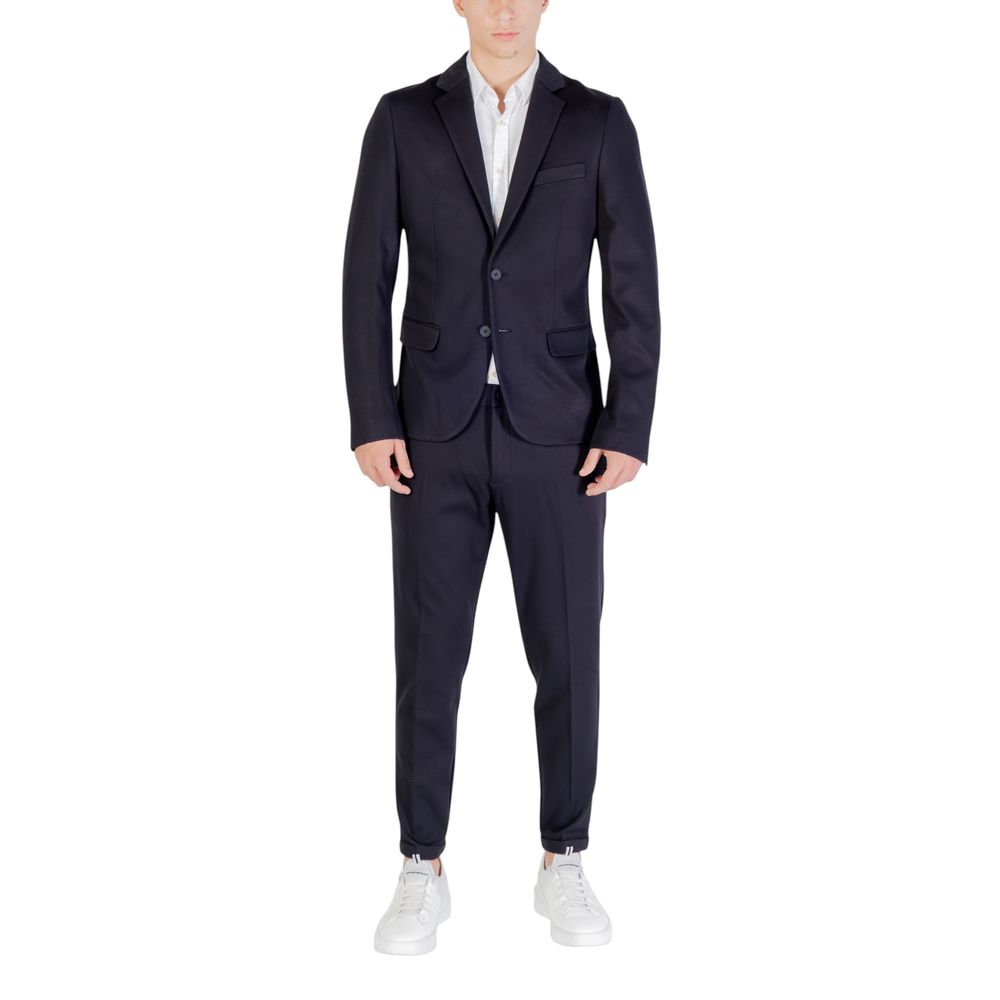 Antony Morato Blue Viscose Dress Men's Pants