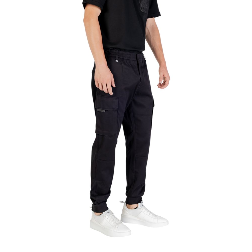 Antony Morato Black Viscose Casual Men's Pants