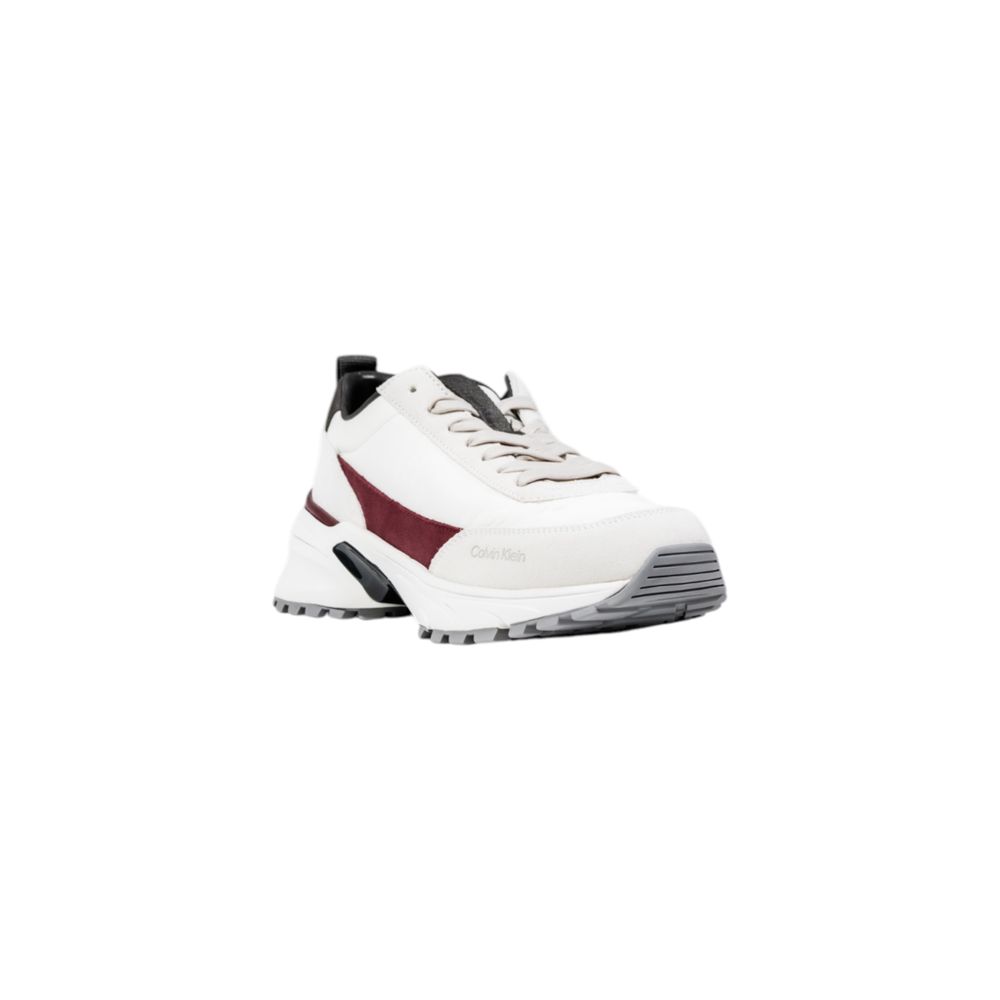 Calvin Klein Cream Suede Leather Chunky Women's Sneakers
