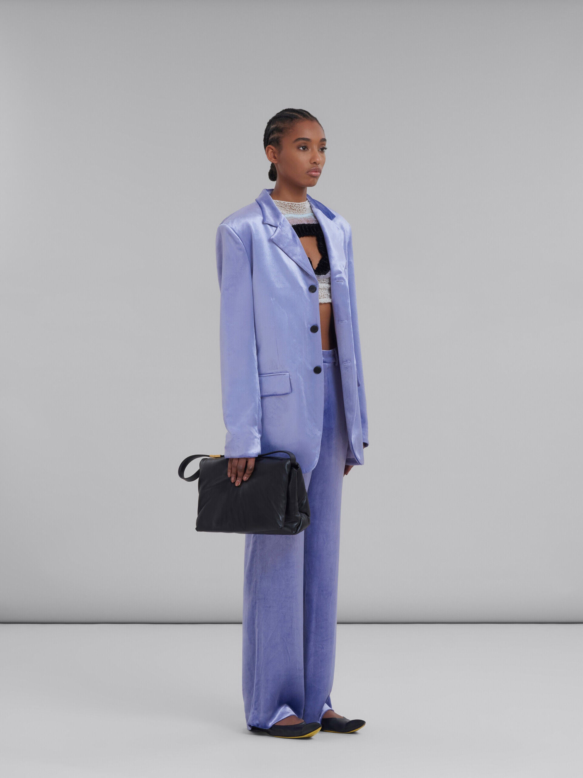 Marni Purple Fibres Women's Jacket