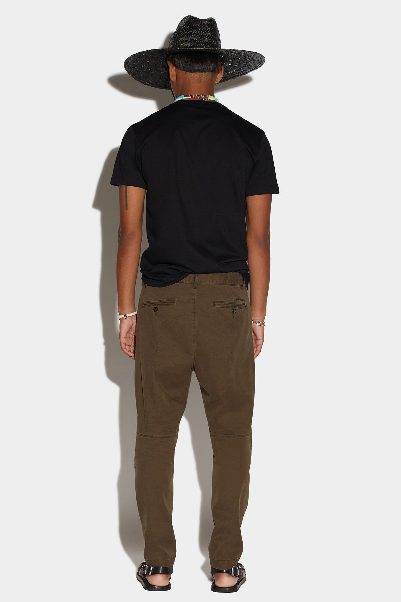 Dsquared² Green Fibres Casual Women's Pants