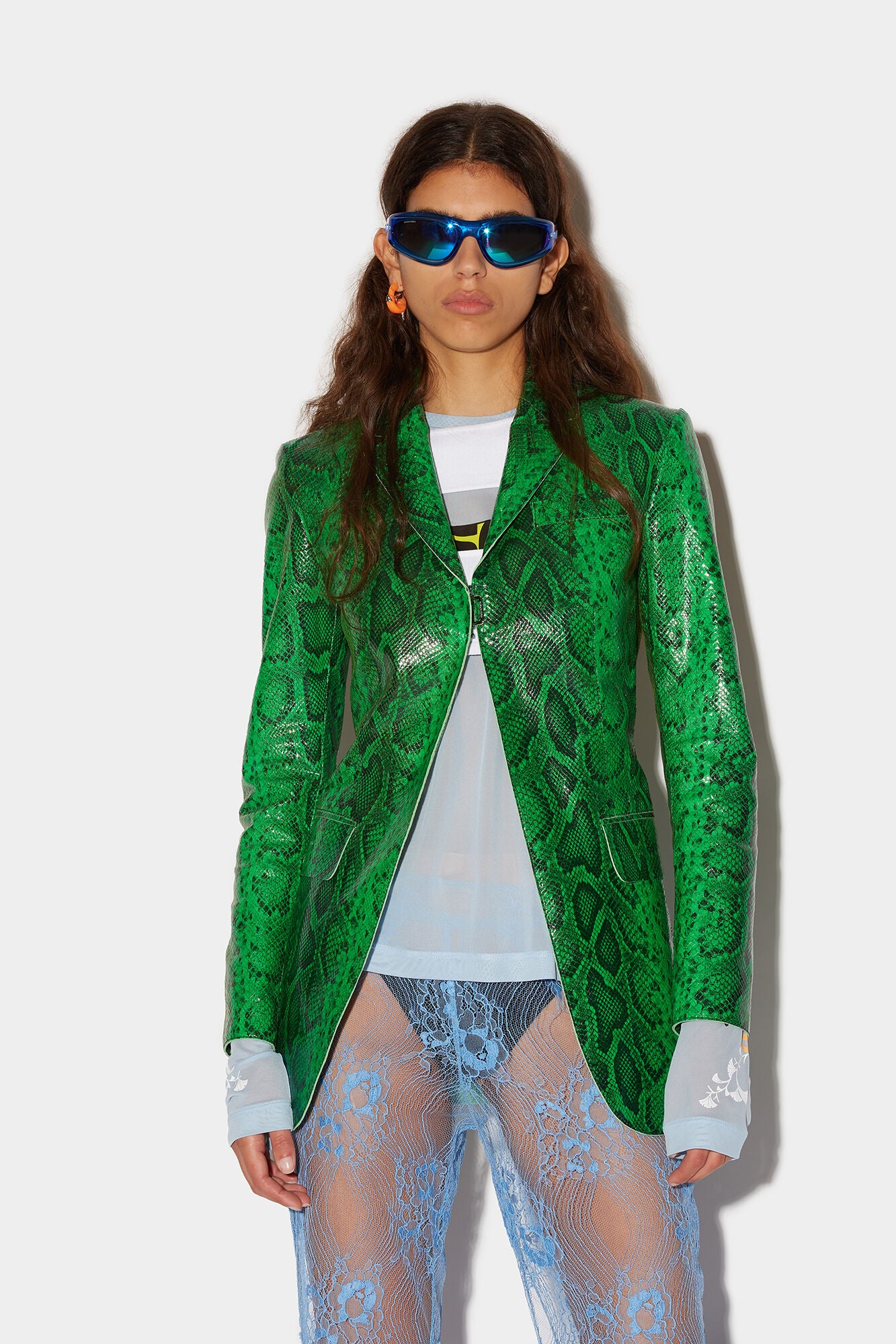Dsquared² Green Fibres Women's Coat