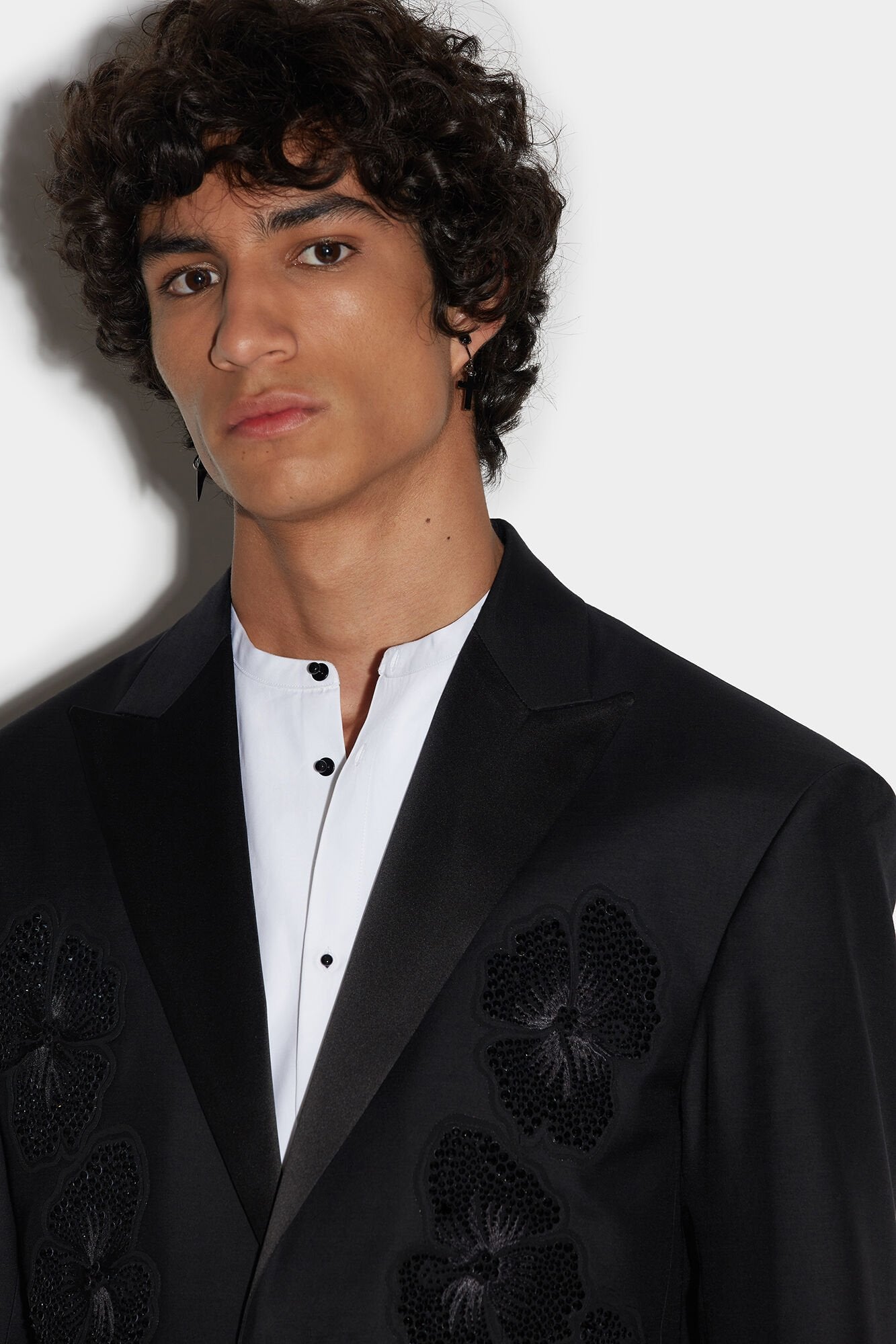 Dsquared² Black Fibres Women's Blazer