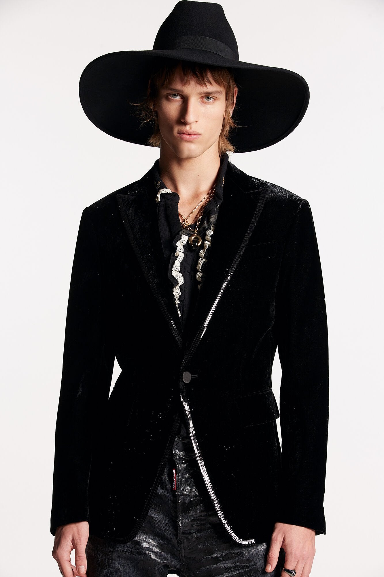 Dsquared² Black Fibres Women's Blazer