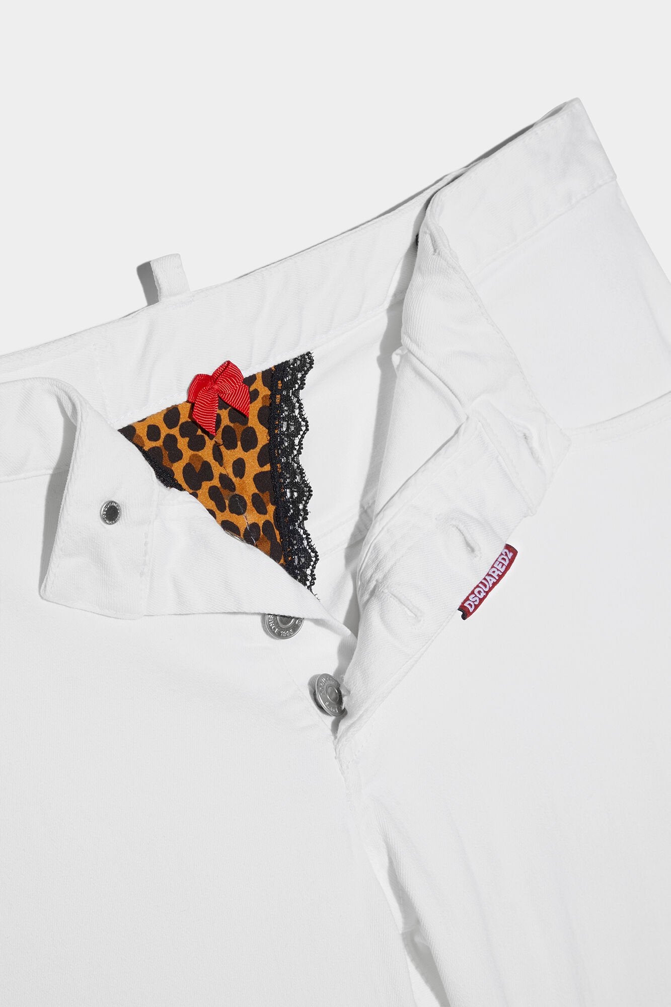 Dsquared² White Fibres Casual Women's Pants