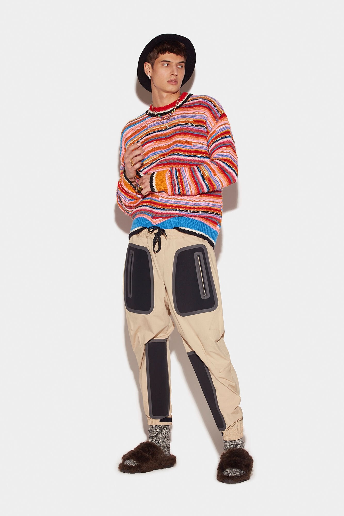 Dsquared² Beige Fibres Women's Sweatshirt