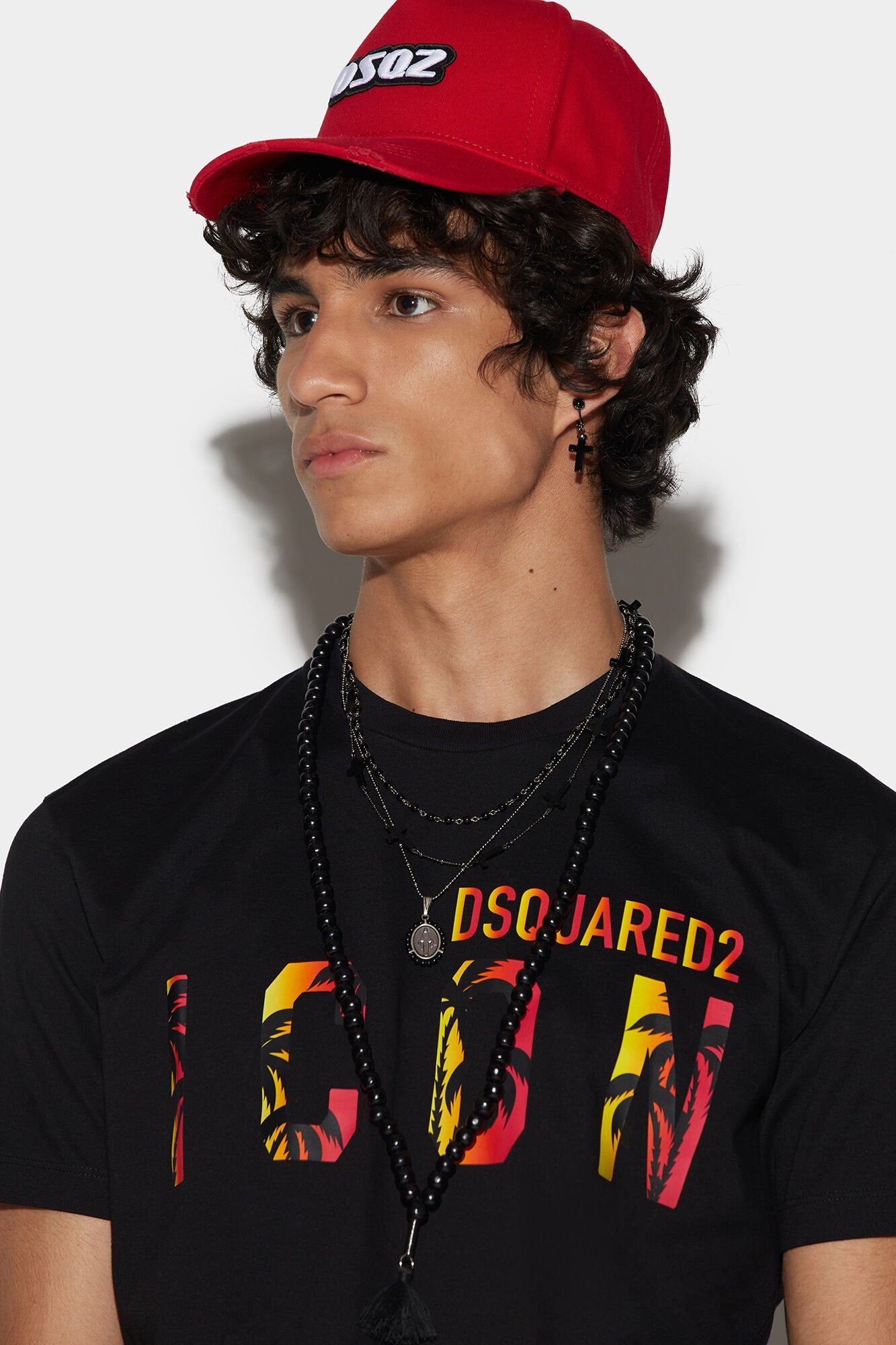Dsquared² Black Fibres Women's T-Shirt