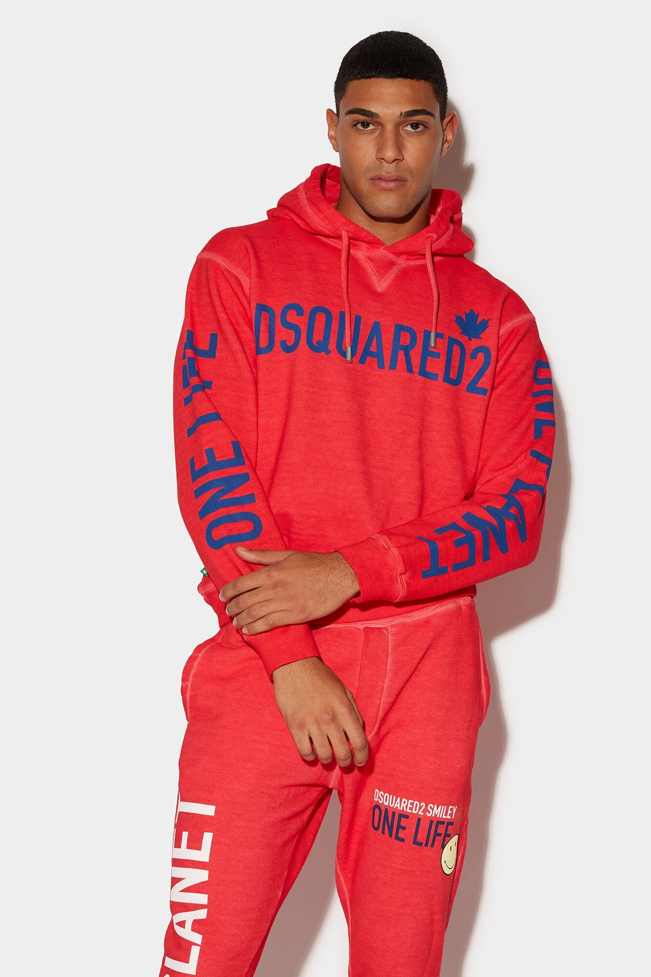 Dsquared² Red Fibres Women's Sweatshirt