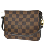 Louis Vuitton Trousse Makeup Brown Canvas Handbag (Pre-Owned)