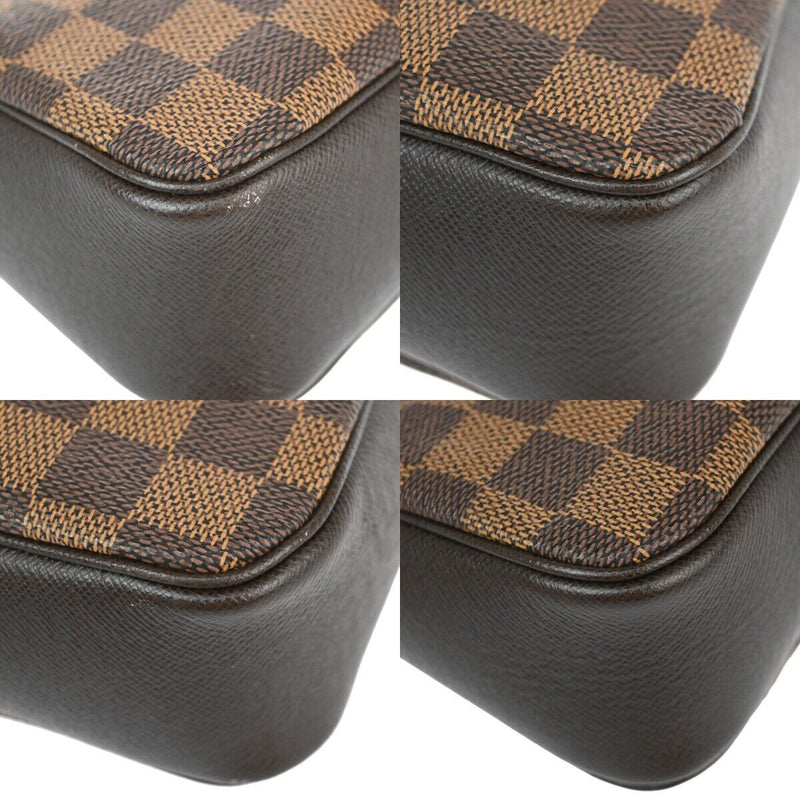 Louis Vuitton Trousse Makeup Brown Canvas Handbag (Pre-Owned)