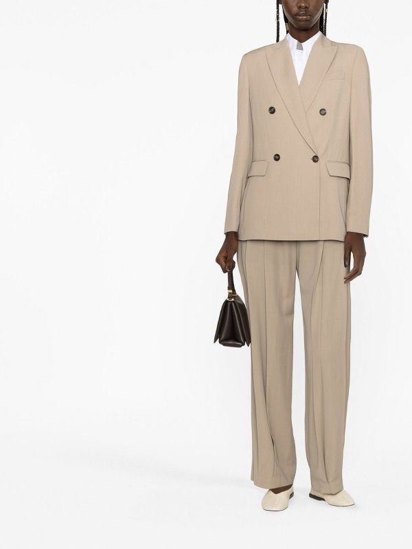 Brunello Cucinelli Beige Viscose Women's Blazer