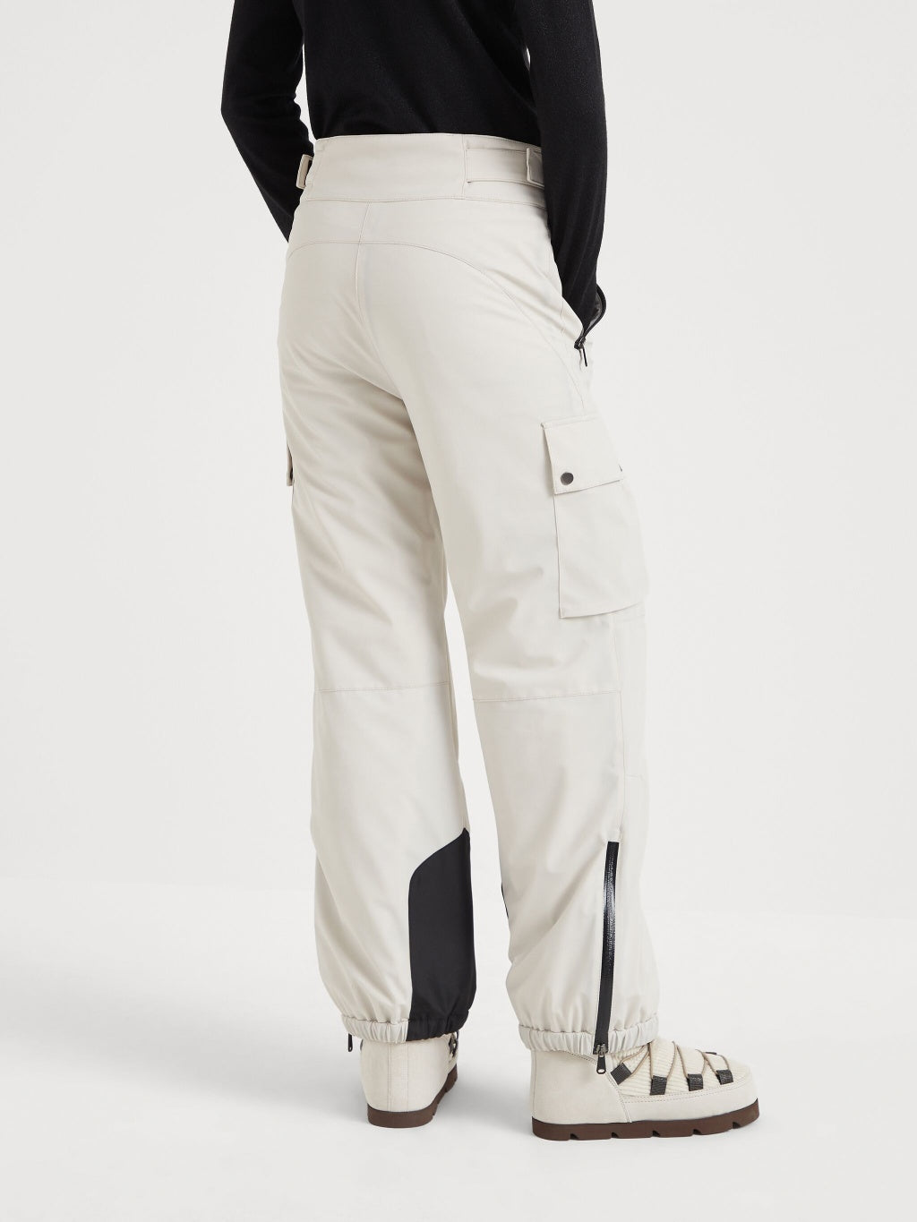 Brunello Cucinelli Beige Polyamide Joggers (Workout Women's Pants)