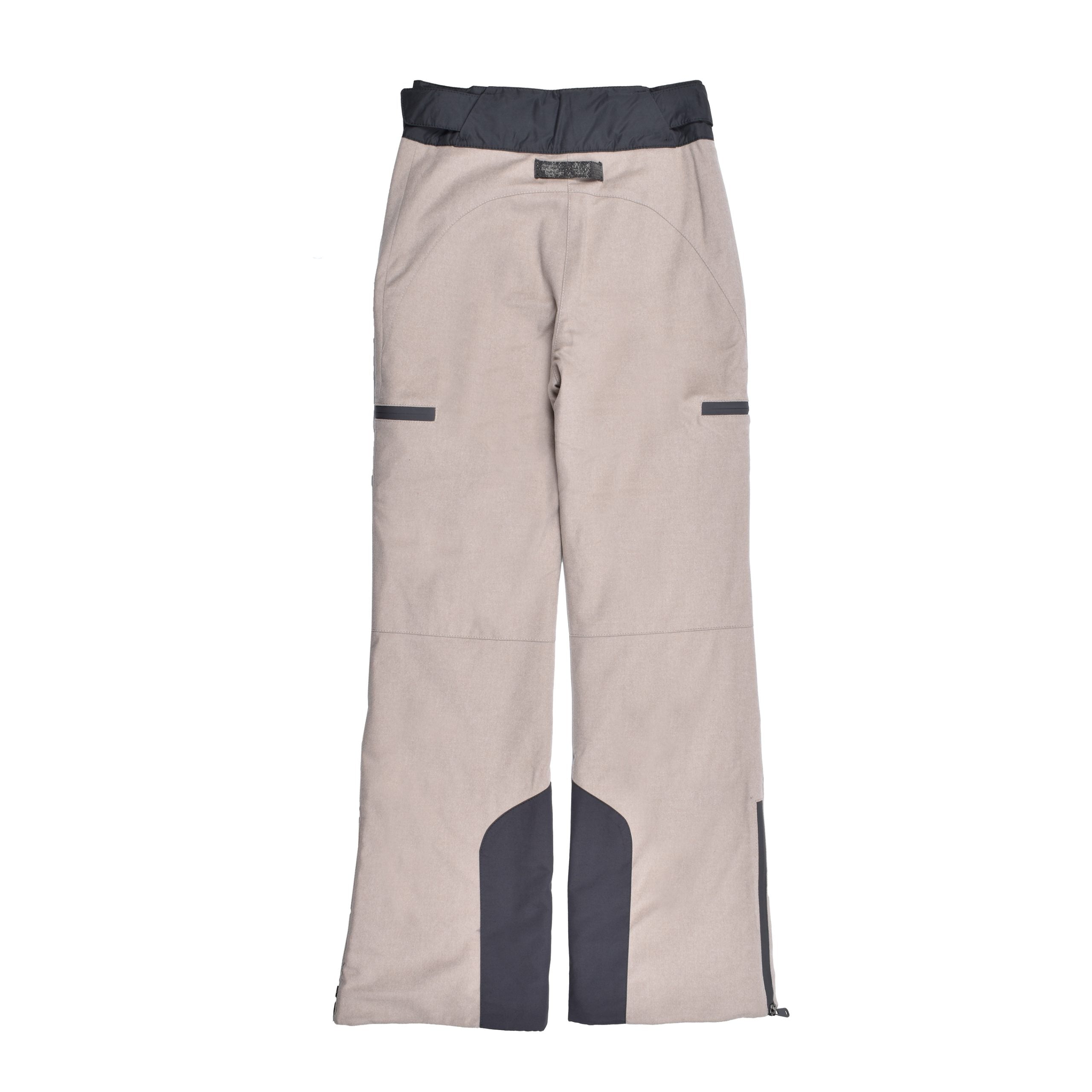 Brunello Cucinelli Beige Wool Joggers (Workout Women's Pants)