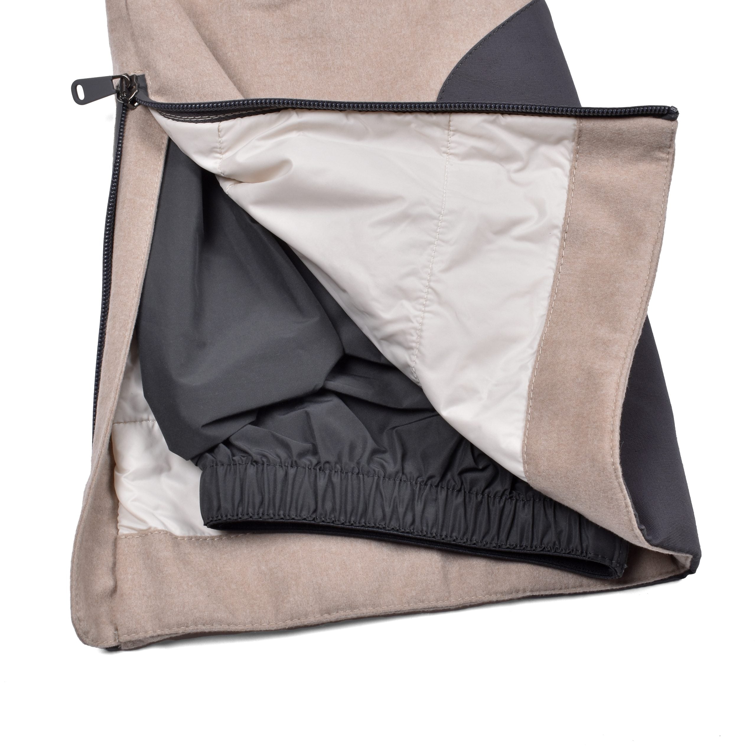 Brunello Cucinelli Beige Wool Joggers (Workout Women's Pants)
