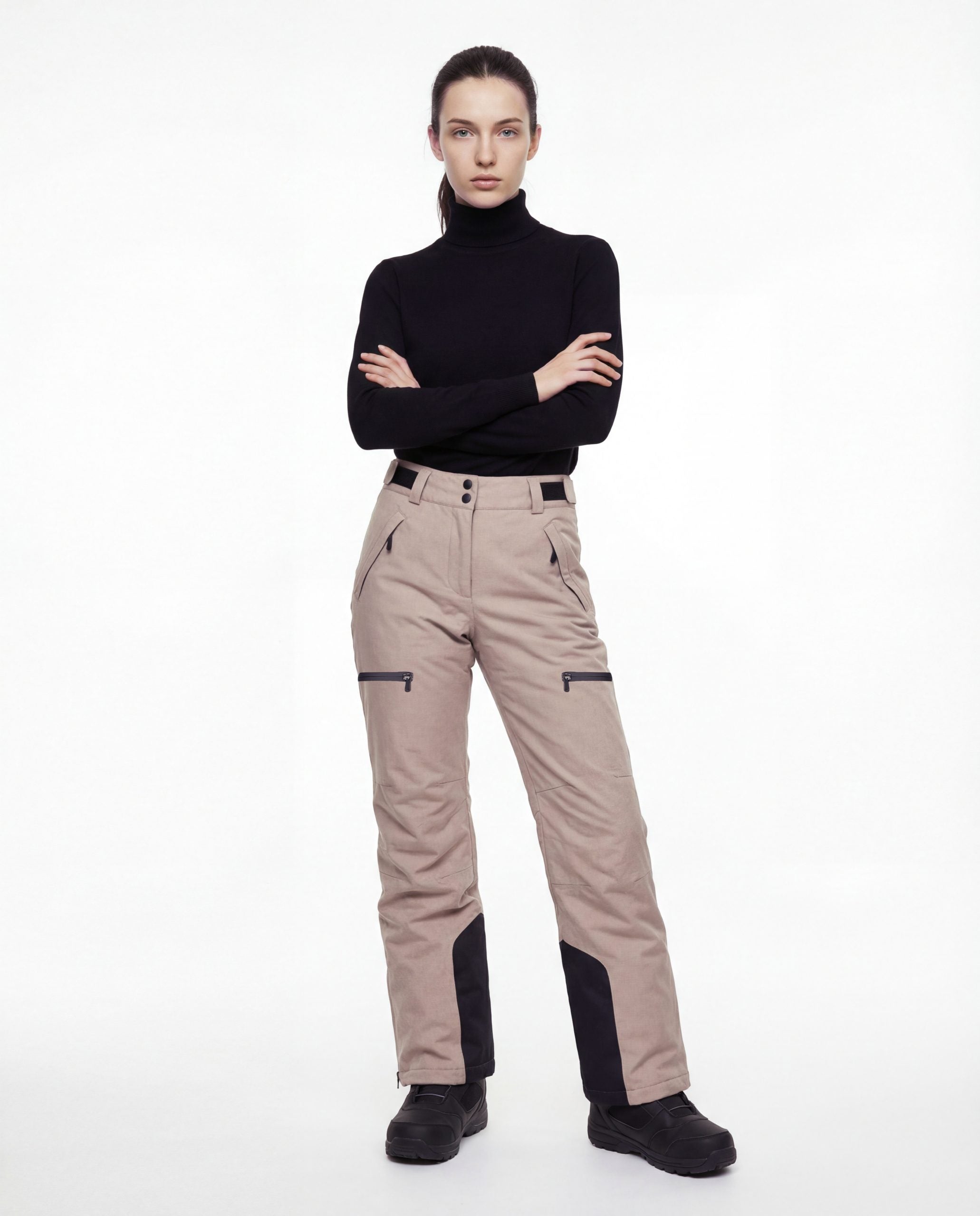 Brunello Cucinelli Beige Wool Joggers (Workout Women's Pants)