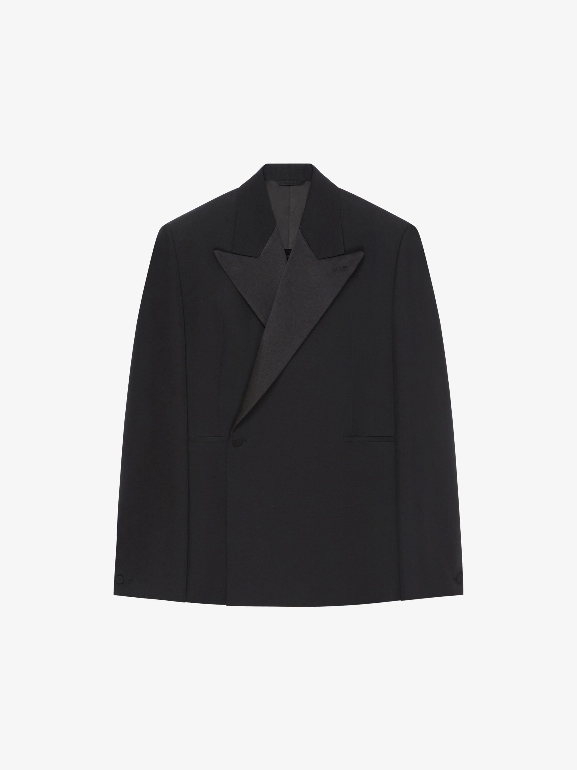 Givenchy Black Fibres Women's Coat