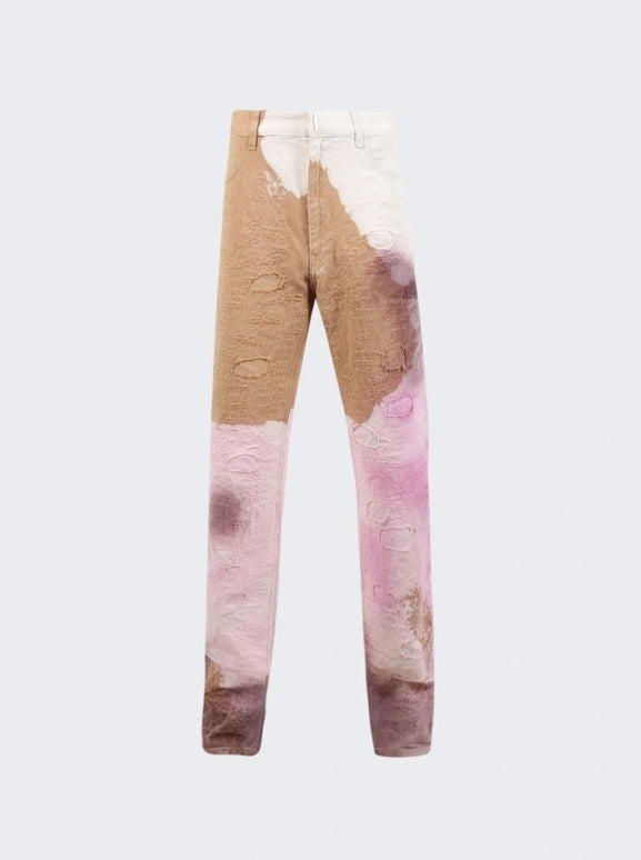 Givenchy Bicolor Fibres Jeans Women's Denim