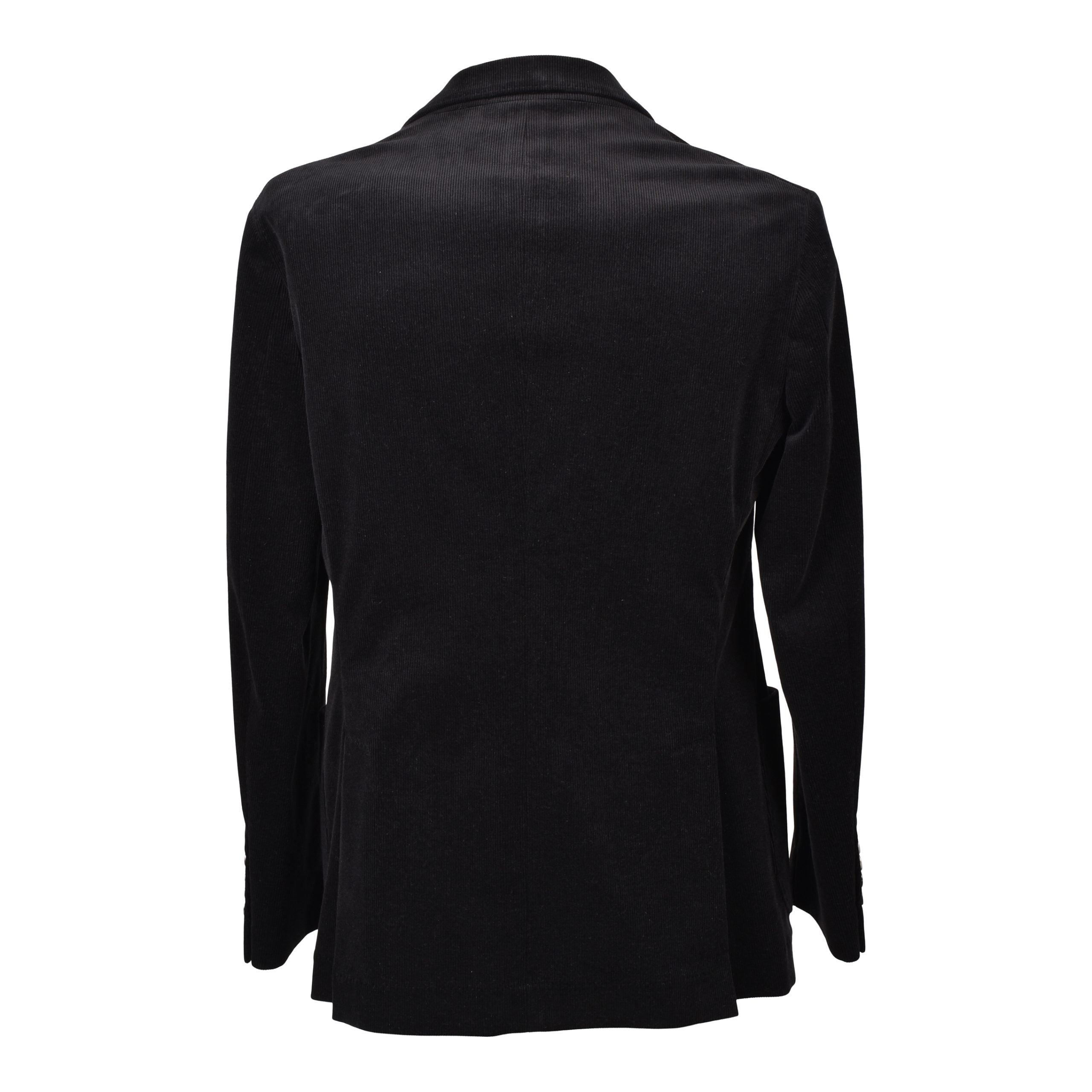 Brunello Cucinelli Black Cotton Men's Blazer