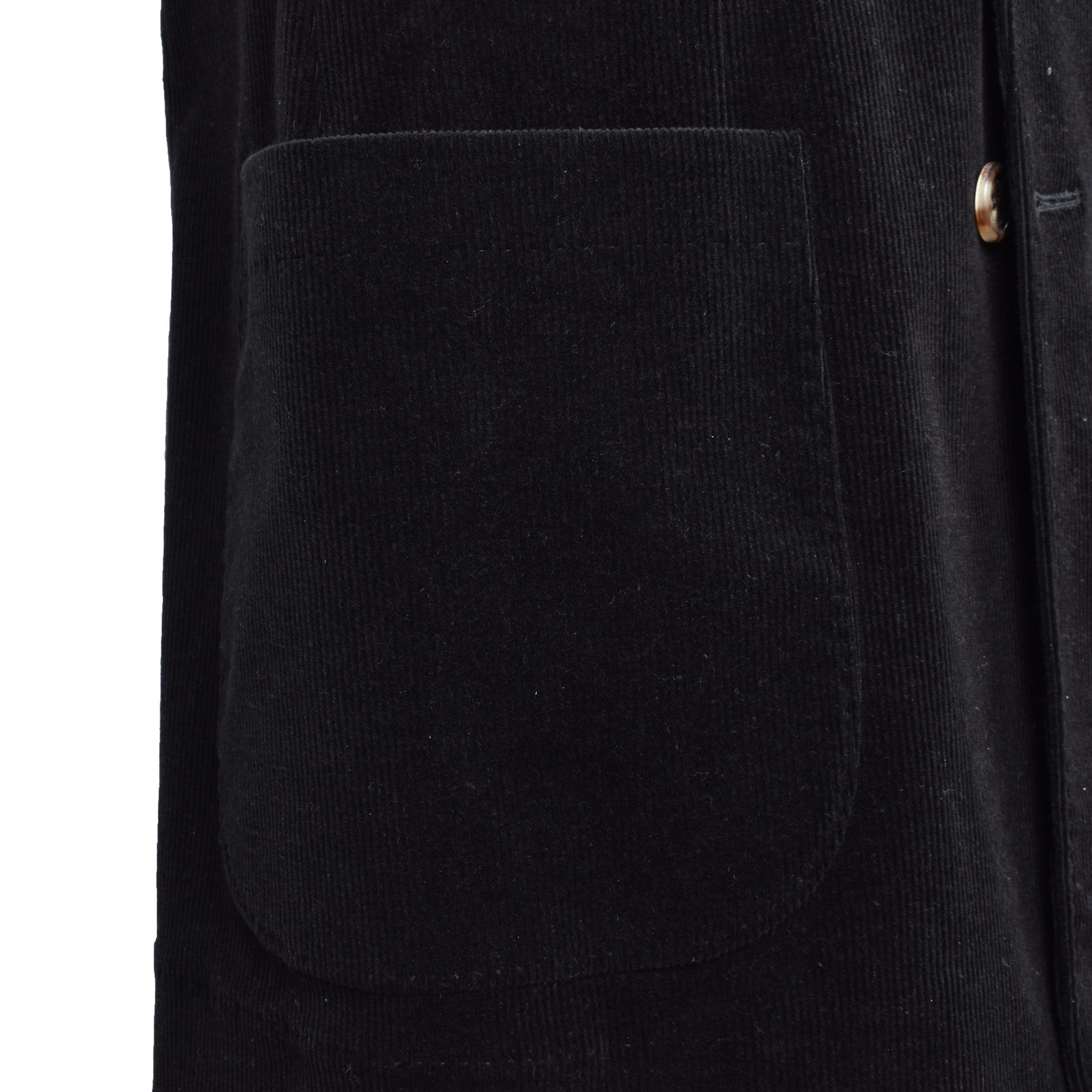 Brunello Cucinelli Black Cotton Men's Blazer