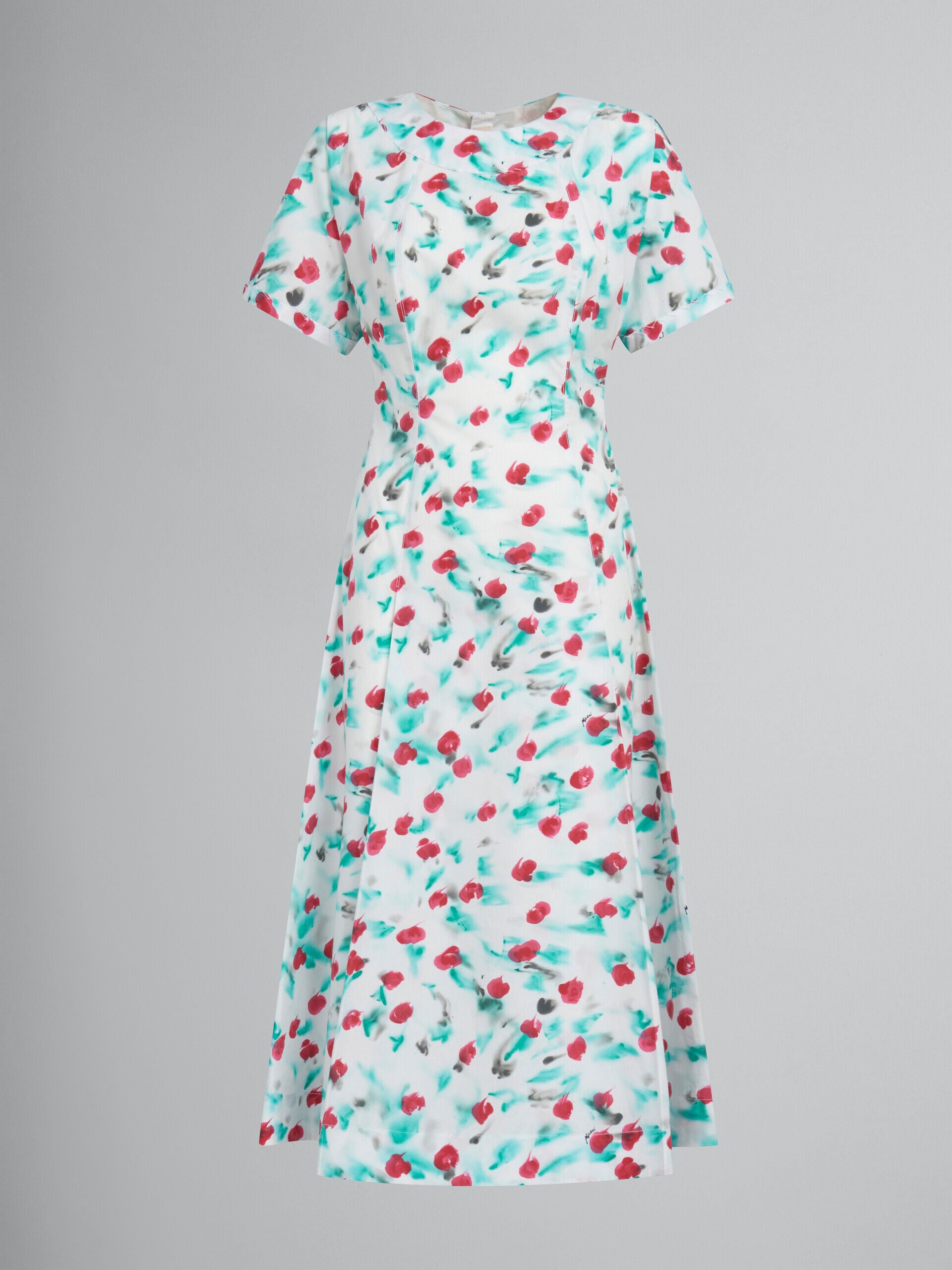 Marni White Fibres Casual Women's Dress