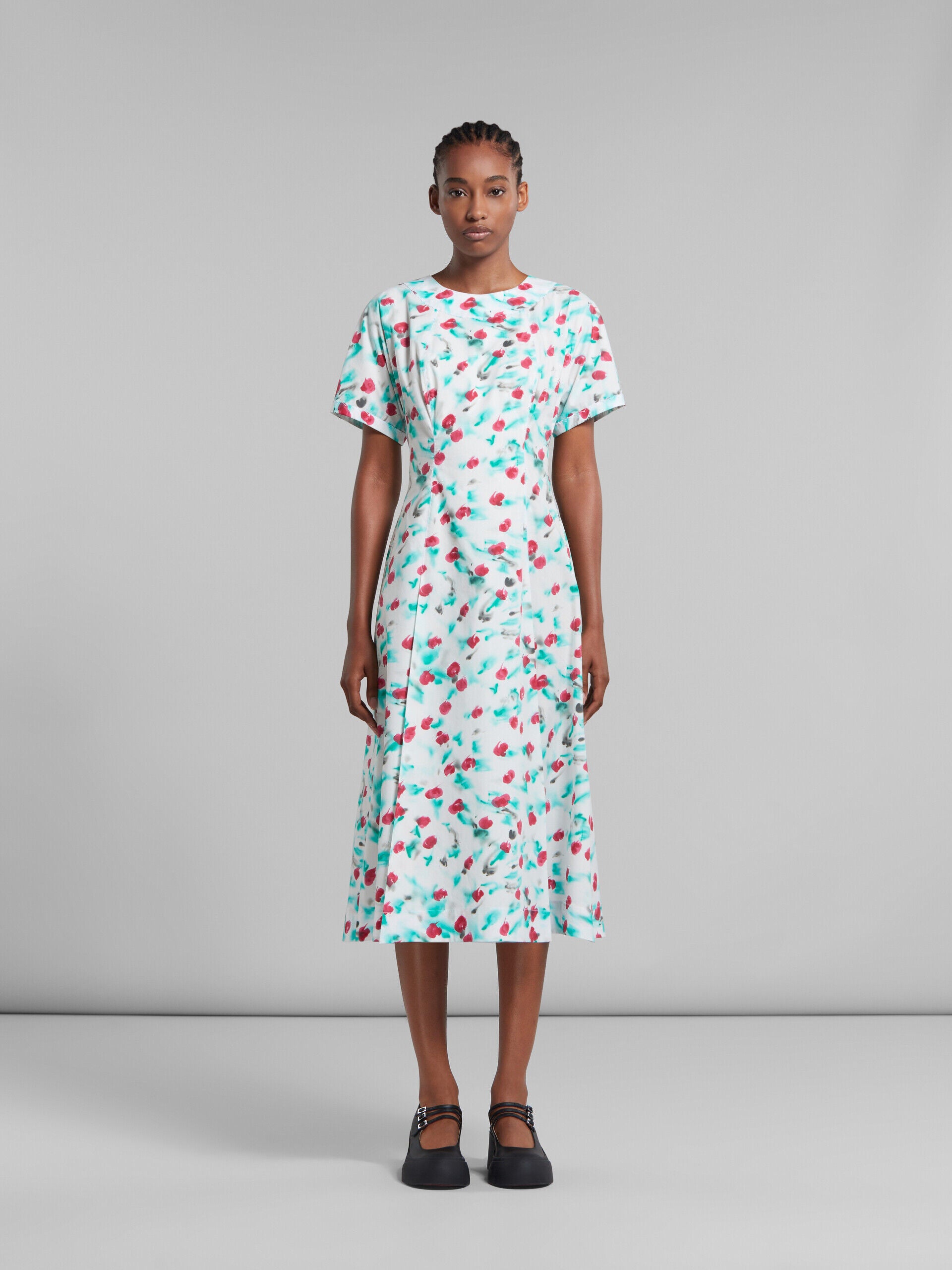 Marni White Fibres Casual Women's Dress